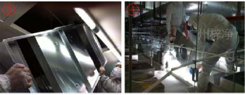 安裝FFU高效過濾器步驟2 安裝FFU高效過濾器步驟2